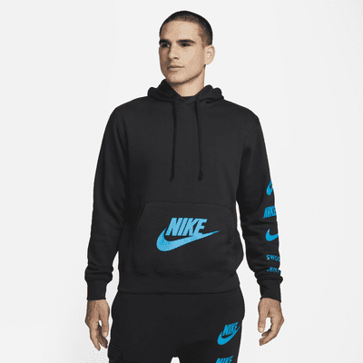Nike Sportswear Standard Issue Men's Fleece Pullover Hoodie. Nike NZ