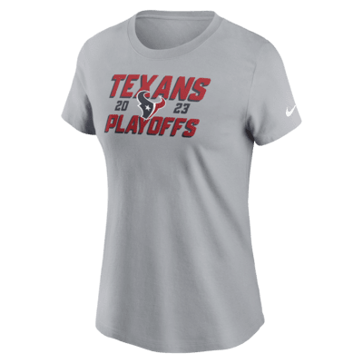 Houston Texans 2023 NFL Playoffs Iconic Women's Nike NFL T-Shirt. Nike.com
