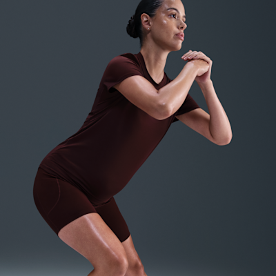 Nike (M) One Women's Dri-FIT Slim-Fit Short-Sleeve Top (Maternity)