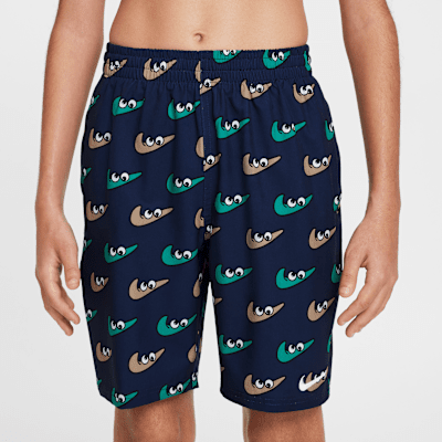 Shorts de vóleibol de 18 cm con forro de ropa interior para niño talla grande Nike Swim Breaker