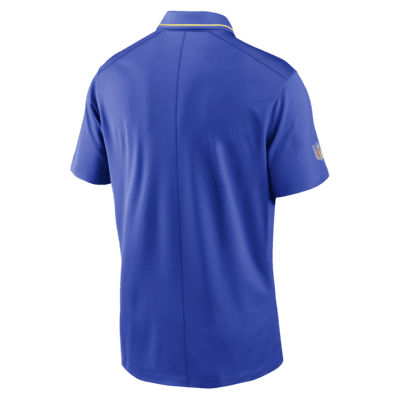 Los Angeles Rams Nike Sideline Victory Performance Polo - Royal