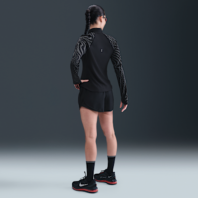 Nike Tempo Flash 女款 Dri-FIT 1/4 拉鍊跑步上衣