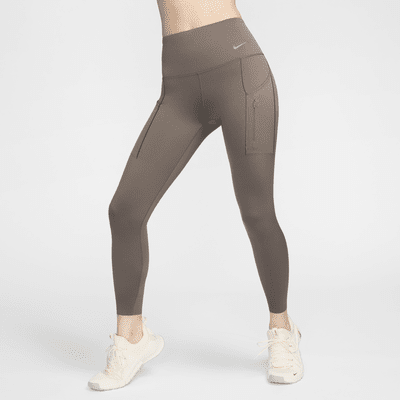 Nike Go Women's Firm-Support High-Waisted 7/8 Leggings with Pockets