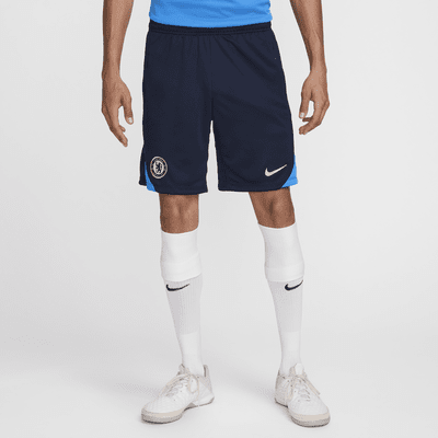 Chelsea FC Strike Pantalón corto de fútbol de tejido Knit Nike Dri-FIT - Hombre