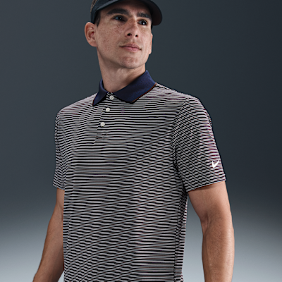 Nike Tour Men's Dri-FIT Striped Golf Polo