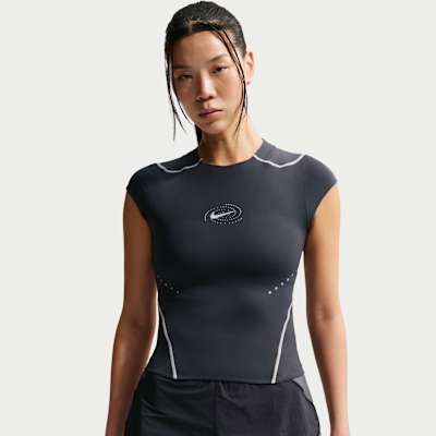 Nike Swift 女款 Dri-FIT ADV 反光裝飾跑步上衣