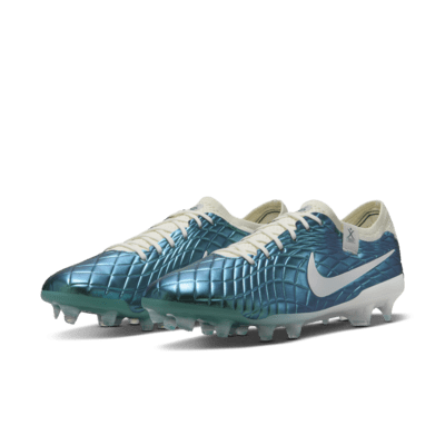 Nike Tiempo Emerald Legend 10 Elite low-top voetbalschoenen (stevige ondergronden)