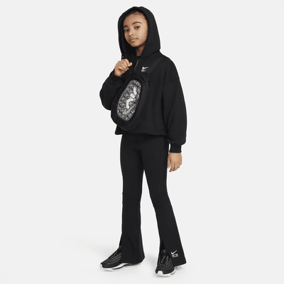 Rolanko Uitlopende yoga-legging voor meisjes, hoge taille, bootcut