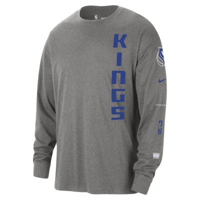 Sacramento Kings 2023/24 City Edition Men's Nike NBA Max90 Long-Sleeve T-Shirt