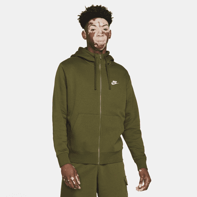 nike sportswear club hoodie green