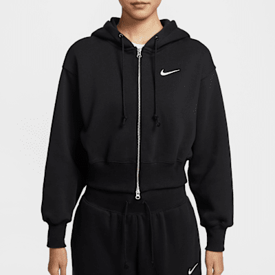 Nike Sportswear Phoenix Fleece Women's Loose Cropped Full-Zip Hoodie