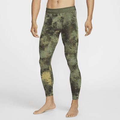 กางเกงรัดรูป Dri-FIT ผู้ชาย Nike Pro Camo