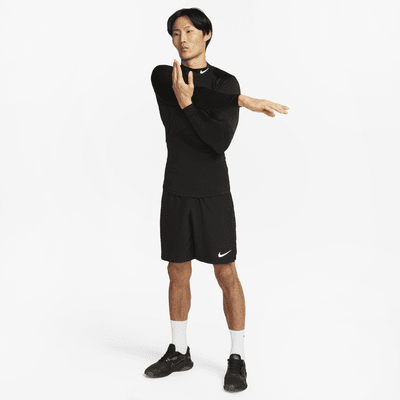 Nike Pro Men's Dri-FIT Fitness Mock-Neck Long-Sleeve Top