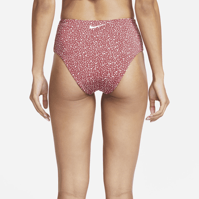 Nike Adventure freche, wendbare Schwimmhose mit hohem Taillenbund für Damen