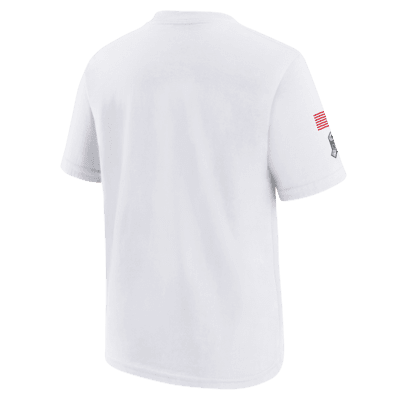 Miami Dolphins Salute to Service Primary Edge Legend Big Kids' Nike Dri-FIT NFL T-Shirt