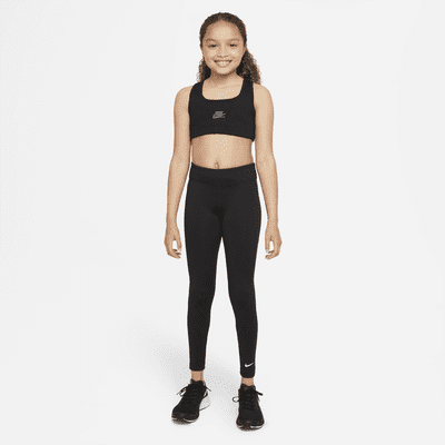 Nike Dri-FIT One Older Kids' (Girls') Leggings. Nike SG