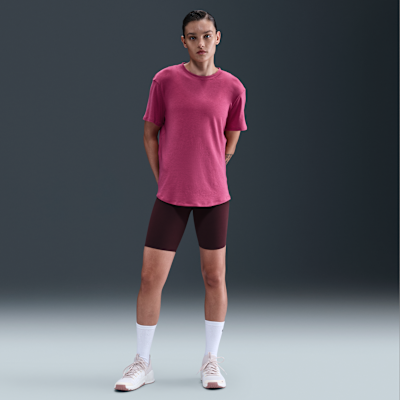 Haut à manches courtes Dri-FIT Nike One Relaxed pour femme