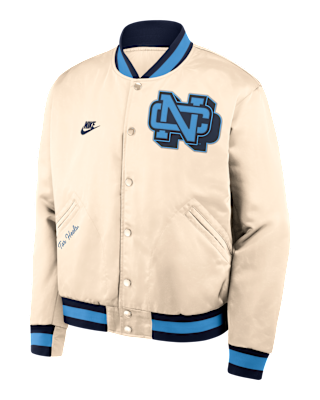 Мужская куртка North Carolina Legacy Nike College Full-Snap Bomber