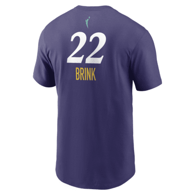 Playera Nike de la WNBA Cameron Brink Los Angeles Sparks Explorer Edition