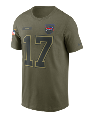 Мужская футболка Josh Allen Buffalo Bills Salute To Service Men’s Nike NFL