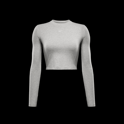 Nike Sportswear Chill Knit Women's Slim Long-Sleeve Cropped Top