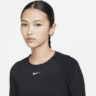 Nike Pro 365 Women's Dri-FIT Cropped Long-Sleeve Top. Nike PH