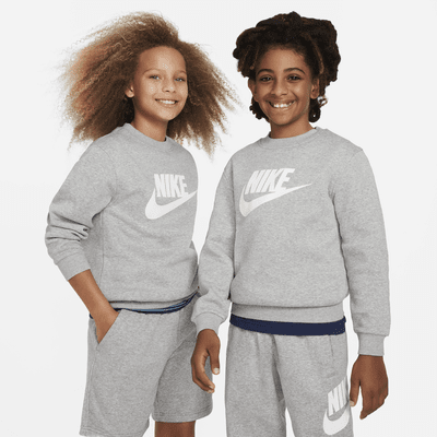 Sudadera para niños talla grande Nike Sportswear Club Fleece