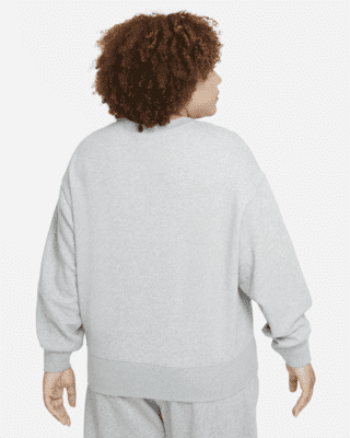 Nike Sportswear Collection Essentials Women's Oversized Fleece Crew (Plus Size)