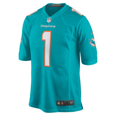 Jersey de fútbol americano Nike de la NFL Game para hombre Chop Robinson Miami Dolphins