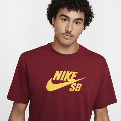 Playera de skateboarding con logotipo para hombre Nike SB