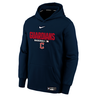 Cleveland Guardians Big Kids' Nike Therma-FIT Hood