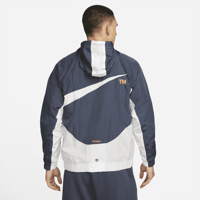 Chamarra de básquetbol de tejido Woven para hombre Nike. Nike MX