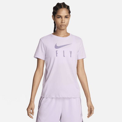 Playera con gráfico Dri-FIT para mujer Nike Swoosh Fly