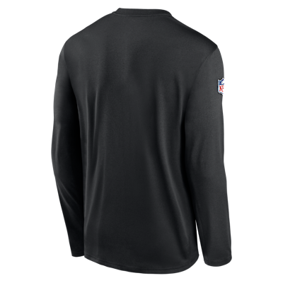 Playera de manga larga Nike Dri-FIT de la NFL para hombre Detroit Lions Alt Legend Small Logo