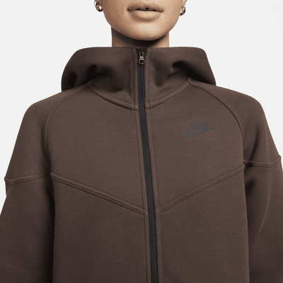 Damska bluza z kapturem i zamkiem na całej długości Nike Sportswear Tech Fleece Windrunner