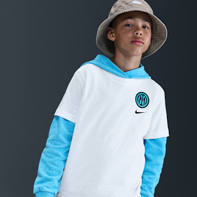 Inter Milan Nike Genç Çocuk Futbol Tişörtü