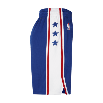 Philadelphia 76ers Icon Edition Nike Dri-FIT NBA Swingman Shorts für Herren