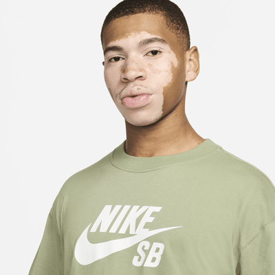 Playera de skateboarding con logotipo para hombre Nike SB