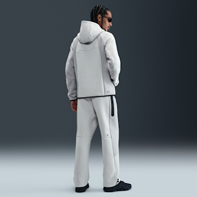 Nike Tech Men's Colour-Block Open-Hem Fleece Trousers