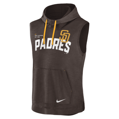 Nike Athletic (MLB San Diego Padres) Men's Sleeveless Pullover Hoodie