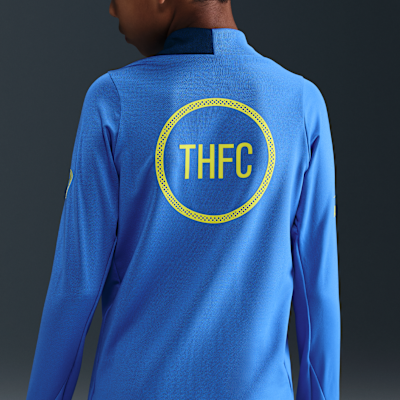Haut d'entraînement de foot en maille Nike Dri-FIT Total 90 Tottenham Hotspur Strike 3e tenue pour ado