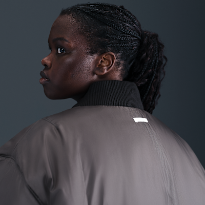 Nike Sportswear Women's Therma-FIT Reversible Bomber Jacket (Plus Size)