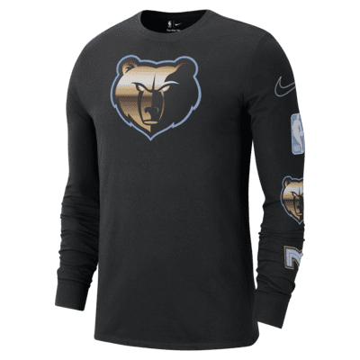 Memphis Grizzlies City Edition Men's Nike NBA Long-Sleeve T-Shirt