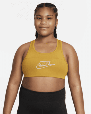Dri-FIT Swoosh Big (Girls') Sports Bra (Extended Size). Nike.com