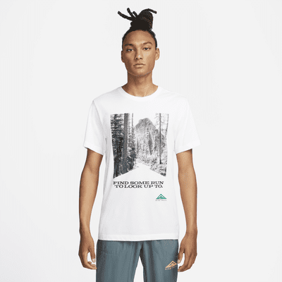 Nike Dri-FIT Trail Running T-Shirt. Nike LU
