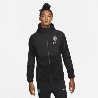 Inter Milan AWF Men's Woven Football Jacket. Nike LU