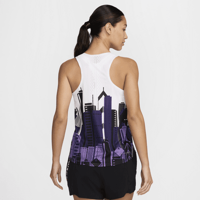 Camiseta de tirantes de correr Dri-FIT ADV para mujer Nike AeroSwift