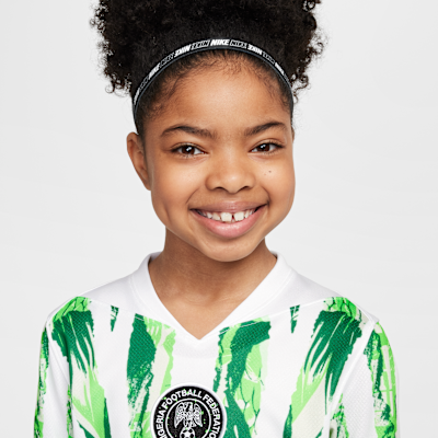 Nigeria 2025 Stadium Away (Frauenteam) Nike Dri-FIT Replika-Fußballtrikot (ältere Kinder)