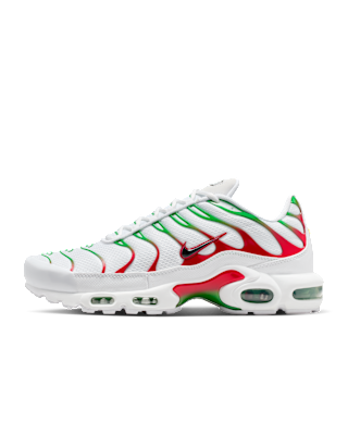 Nike Air Max Plus sneaker Wit/Kelly Green/University Red/Zwart