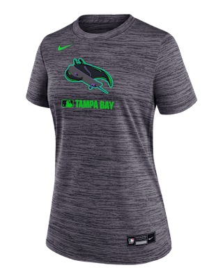 Женская футболка Tampa Bay Rays Authentic Collection City Connect Velocity Nike Dri-FIT MLB